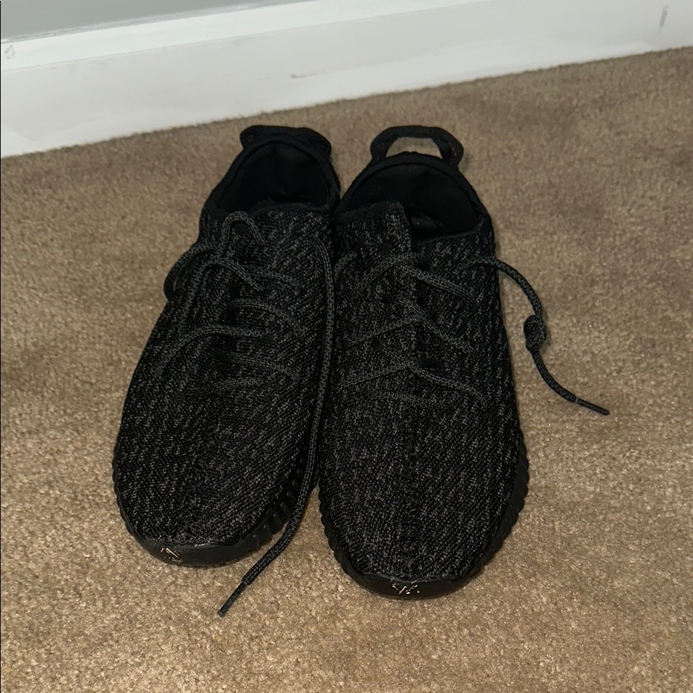 Yeezy Black Knit Sneakers